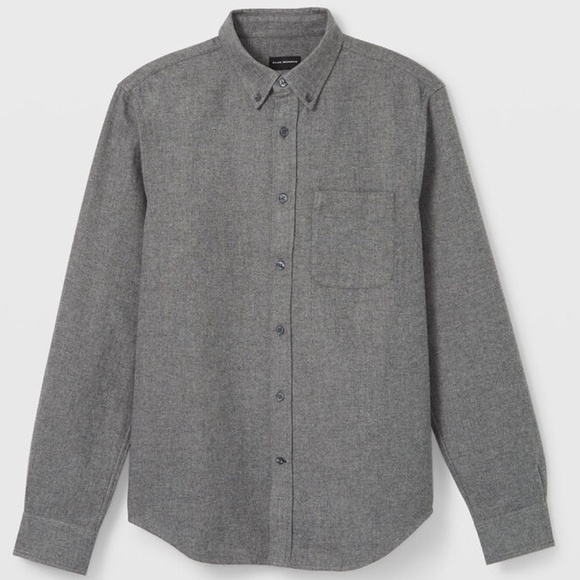 Doubleface Long Sleeve Shirt - New With Tags - NEVER WORN - Charcoal - Picture 5 of 5